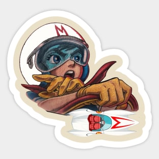 gogogo racer Sticker